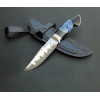 БЛАКИТНИЙ СОКІЛ авторський ніж ручної роботи майстра Fomenko Knifes, К390, 64-65 HRC, замовити купити в Україні